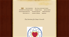 Desktop Screenshot of innergrowth.org